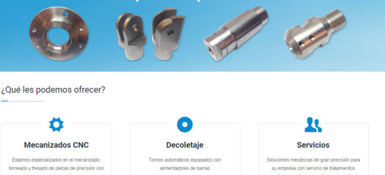 Nueva página web